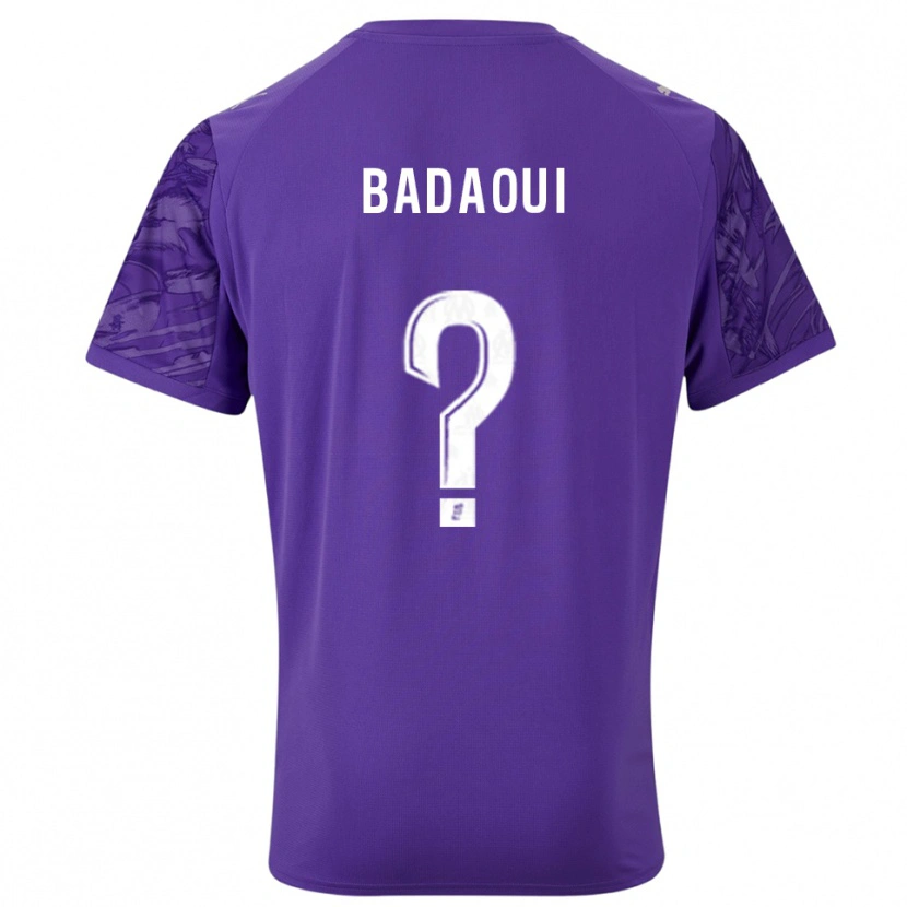 Danxen Damen Yassine Badaoui #0 Trikot Violett Weiß Torwarttrikot 2025/26 Österreich