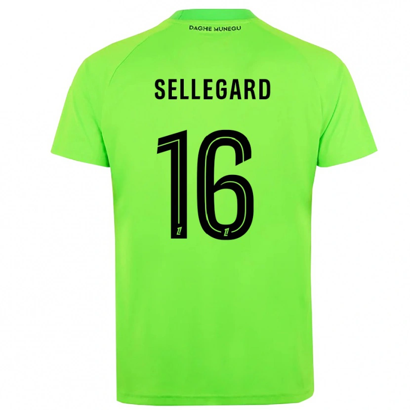 Danxen Damen Alexander Sellegard #16 Trikot Grün Schwarz Torwarttrikot 2025/26 Österreich