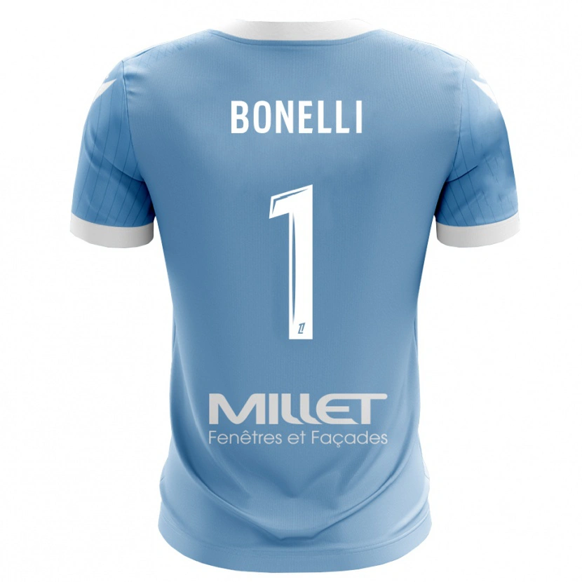 Danxen Damen Lucas Bonelli #1 Trikot Hellhimmelblau Torwarttrikot 2025/26 Österreich