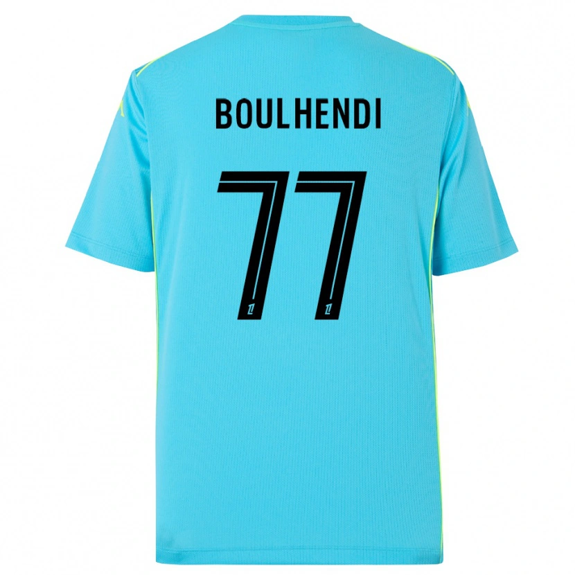 Danxen Damen Teddy Boulhendi #77 Trikot Himmelblau Schwarz Torwarttrikot 2025/26 Österreich
