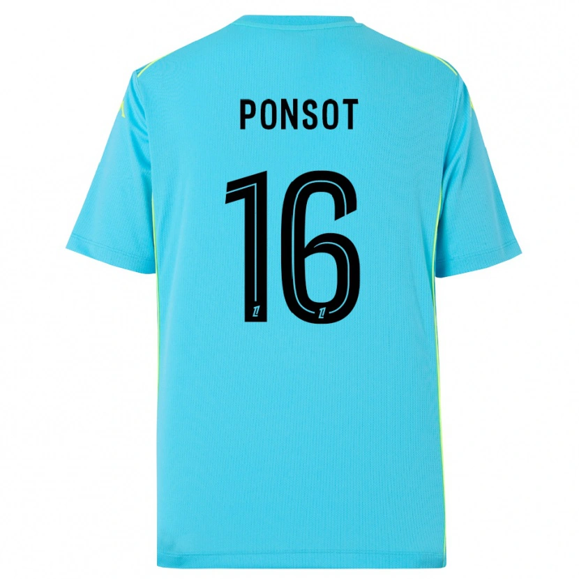 Danxen Damen Martin Ponsot #16 Trikot Himmelblau Schwarz Torwarttrikot 2025/26 Österreich
