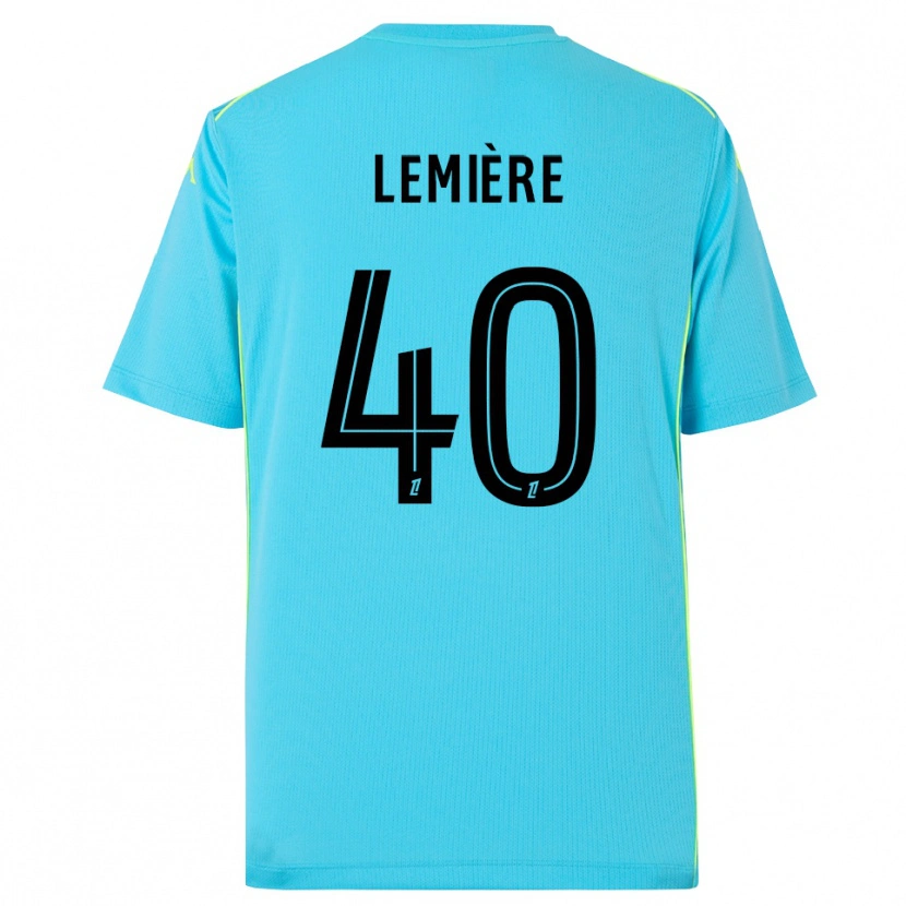 Danxen Damen Pauline Lemière #40 Trikot Himmelblau Schwarz Torwarttrikot 2025/26 Österreich