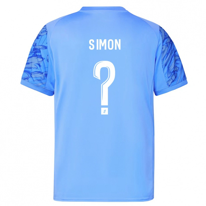 Danxen Damen Jules Simon #0 Trikot Blau Weiß Torwarttrikot 2025/26 Österreich
