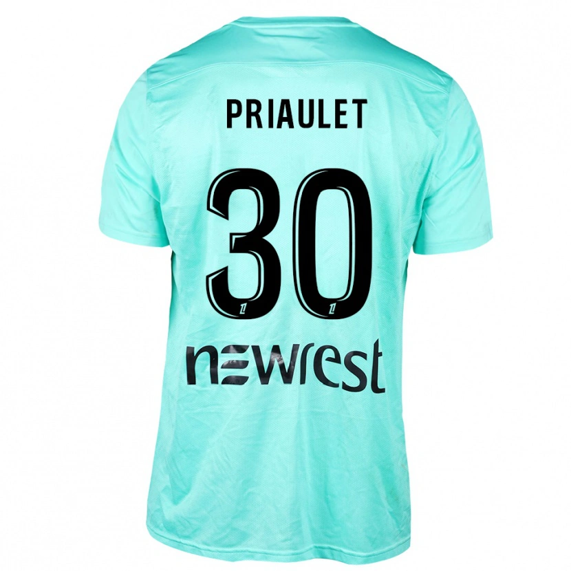 Danxen Damen Anaïs Priaulet #30 Trikot Aqua Schwarz Torwarttrikot 2025/26 Österreich