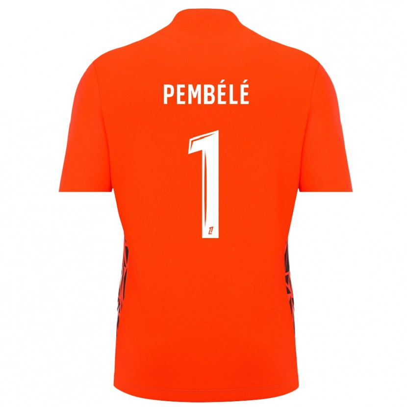 Danxen Damen Willange Pembélé #1 Trikot Orange-Weiß Torwarttrikot 2025/26 Österreich