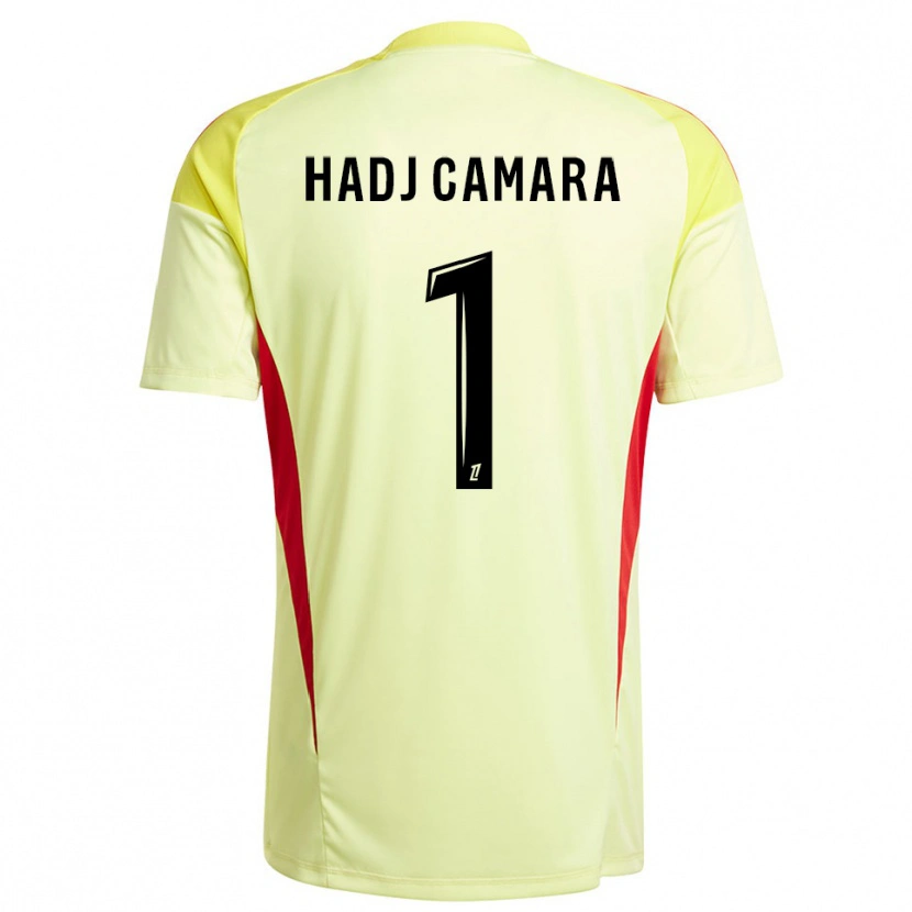 Danxen Damen El Hadj Camara #1 Trikot Hellgelb Schwarz Torwarttrikot 2025/26 Österreich