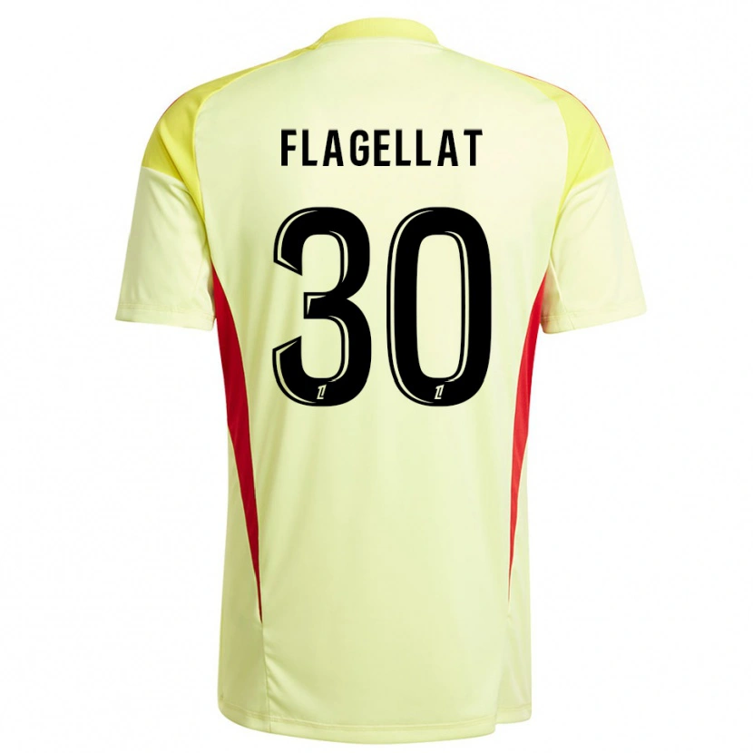 Danxen Damen Alizée Flagellat #30 Trikot Hellgelb Schwarz Torwarttrikot 2025/26 Österreich
