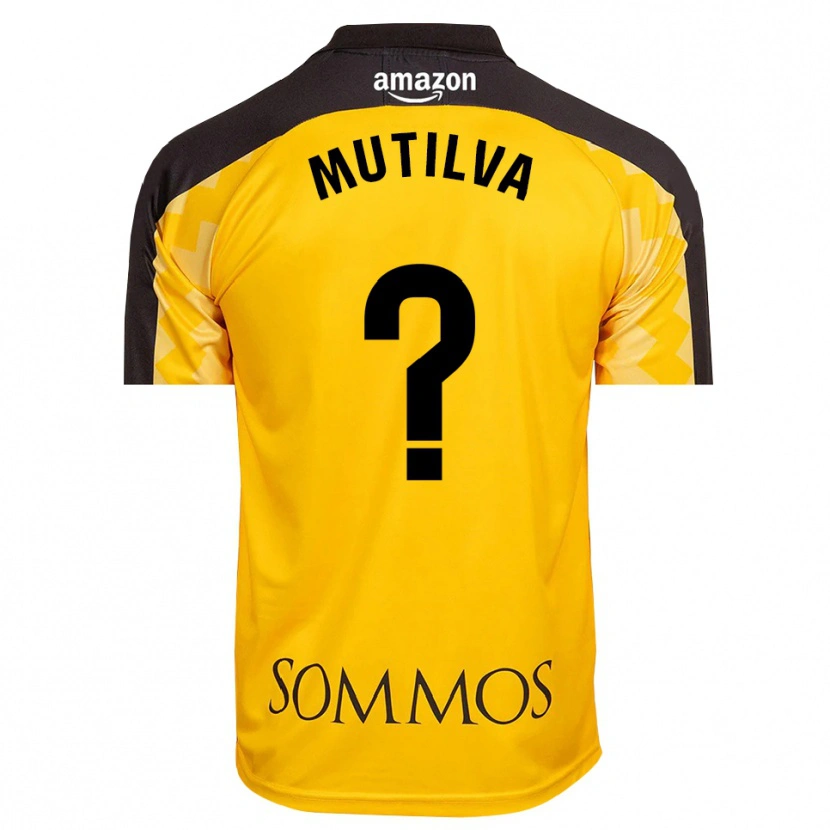 Danxen Damen Aimar Mutilva #0 Trikot Gelb Schwarz Torwarttrikot 2025/26 Österreich