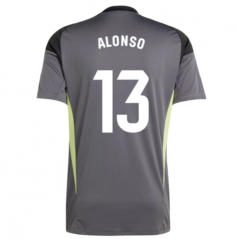 Danxen Damen Maikel Alonso #13 Trikot Dunkelgrau Schwarz Torwarttrikot 2025/26 Österreich