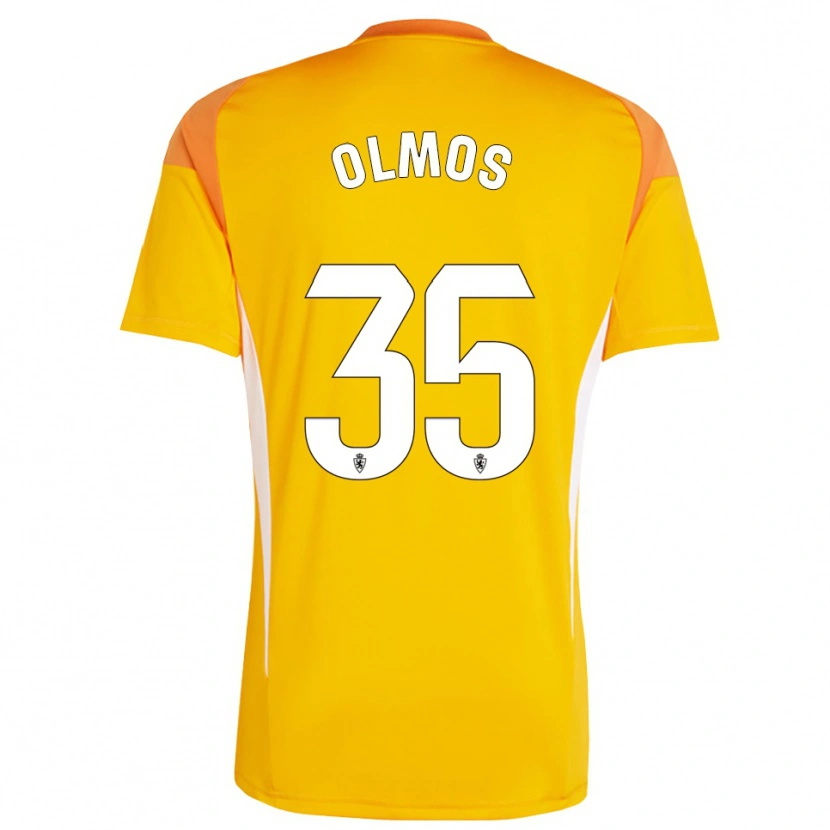 Danxen Damen Lucas Olmos #35 Trikot Dunkelorange Gelb Torwarttrikot 2025/26 Österreich