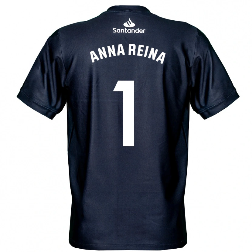 Danxen Damen Anna Reina Toro #1 Trikot Mitternachtsblau Weiß Torwarttrikot 2025/26 Österreich