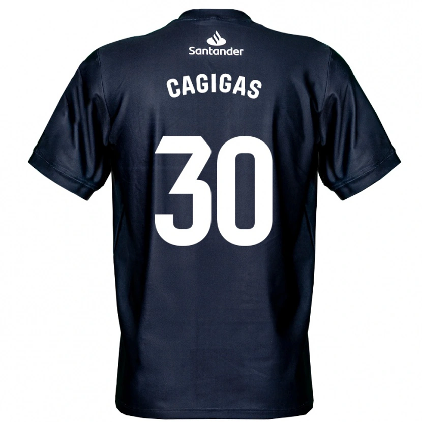 Danxen Damen Iván Cagigas #30 Trikot Mitternachtsblau Weiß Torwarttrikot 2025/26 Österreich