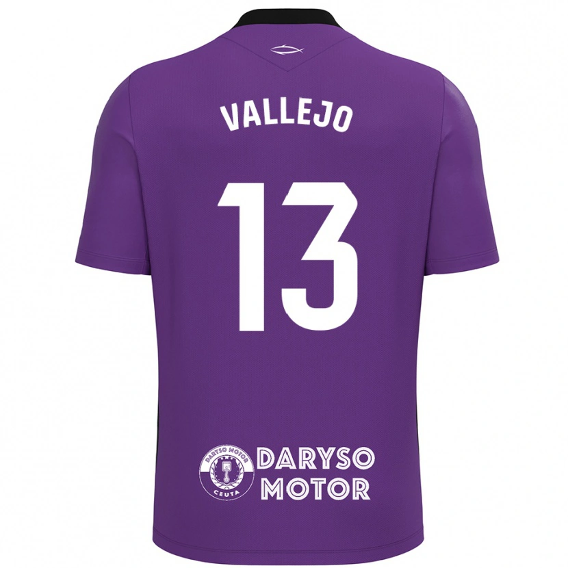 Danxen Damen Guillermo Vallejo #13 Trikot Violett Weiß Torwarttrikot 2025/26 Österreich