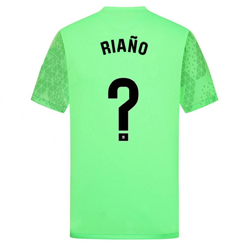 Danxen Damen Marcos Riaño #0 Trikot Frühlingsgrün Schwarz Torwarttrikot 2025/26 Österreich