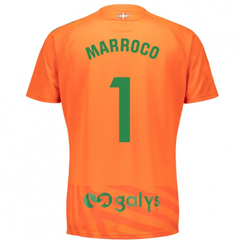 Danxen Damen Marc Marroco #1 Trikot Orange Grün Torwarttrikot 2025/26 Österreich