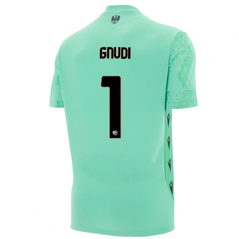 Danxen Damen Riccardo Gnudi #1 Trikot Mint Blau Schwarz Torwarttrikot 2025/26 Österreich
