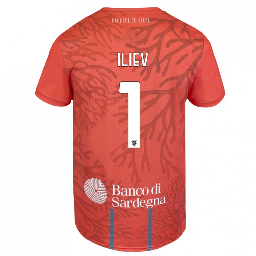 Danxen Damen Velizar-Iliya Iliev #1 Trikot Orange Rot Weiß Torwarttrikot 2025/26 Österreich