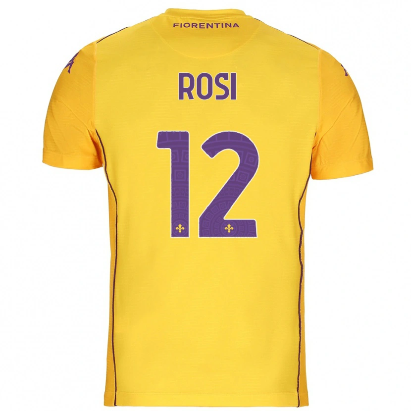 Danxen Damen Ettore Rosi #12 Trikot Orange Gelb Lila Torwarttrikot 2025/26 Österreich