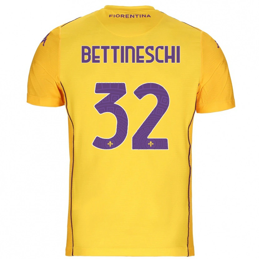 Danxen Damen Giorgia Bettineschi #32 Trikot Orange Gelb Lila Torwarttrikot 2025/26 Österreich