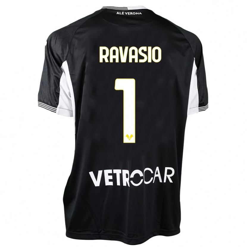 Danxen Damen Manuel Ravasio #1 Trikot Schwarz Weiß Torwarttrikot 2025/26 Österreich