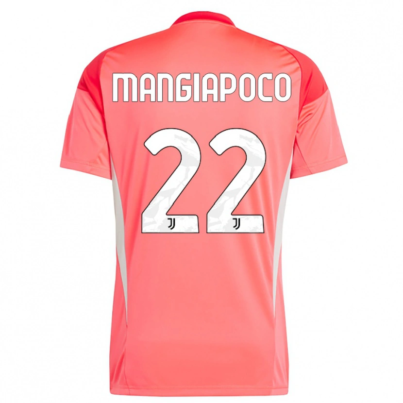 Danxen Damen Stefano Mangiapoco #22 Trikot Rot Orange Torwarttrikot 2025/26 Österreich
