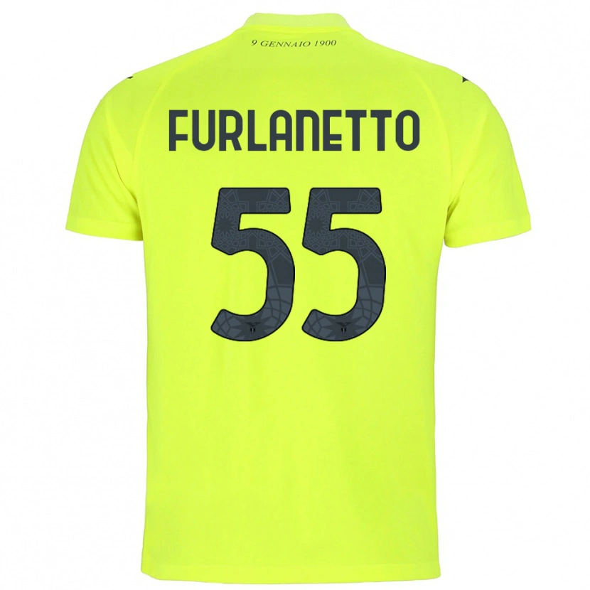 Danxen Damen Alessio Furlanetto #55 Trikot Fluoreszierendes Grün Torwarttrikot 2025/26 Österreich