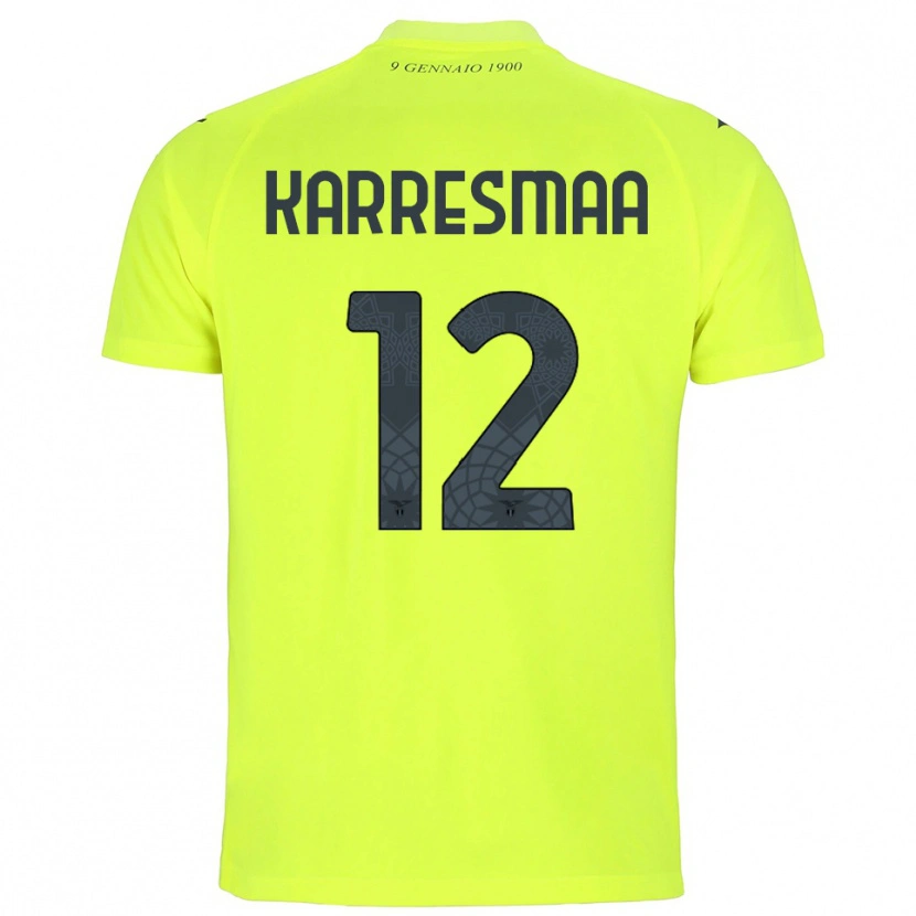 Danxen Damen Kerttu Karresmaa #12 Trikot Fluoreszierendes Grün Torwarttrikot 2025/26 Österreich
