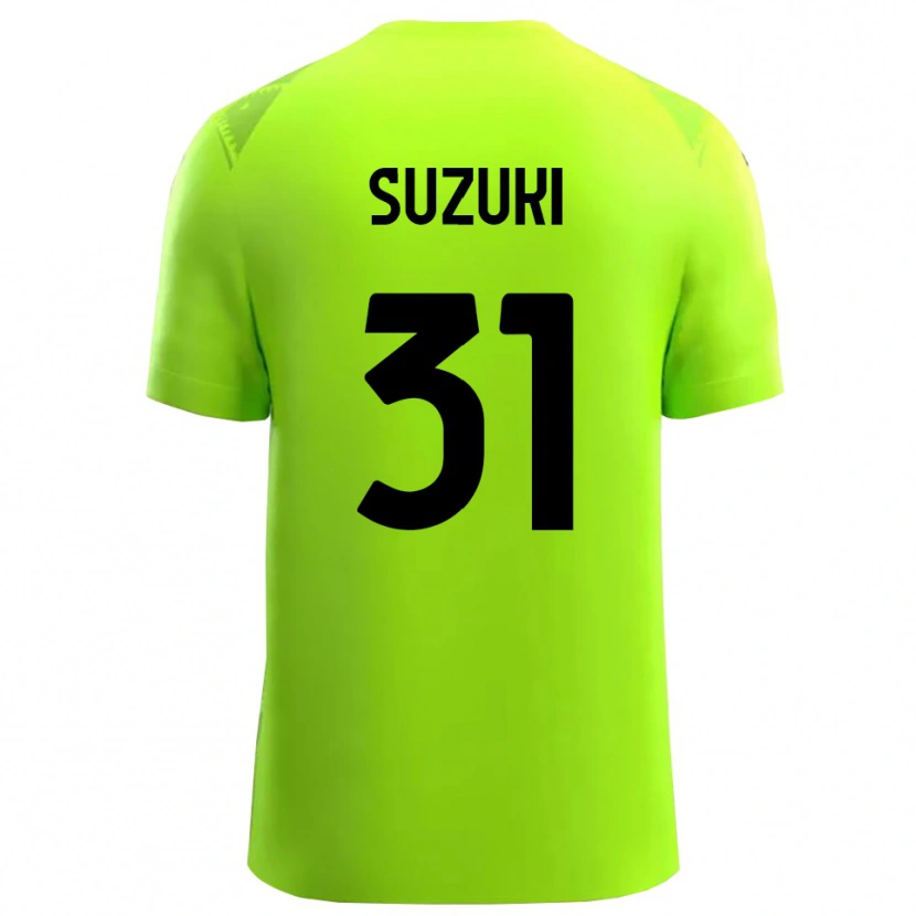 Danxen Damen Zion Suzuki #31 Trikot Rasen Grün Schwarz Torwarttrikot 2025/26 Österreich