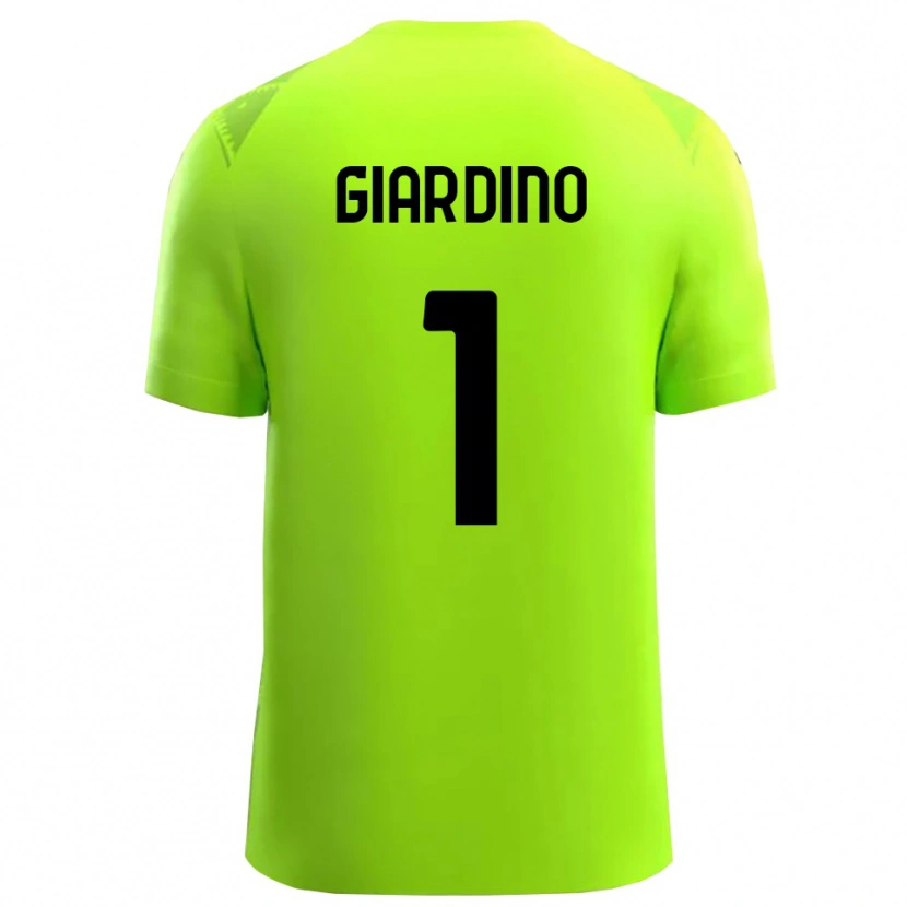 Danxen Damen Andrea Giardino #1 Trikot Rasen Grün Schwarz Torwarttrikot 2025/26 Österreich