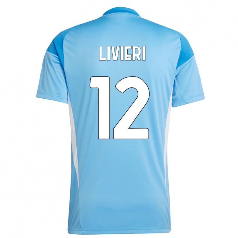 Danxen Damen Alessandro Livieri #12 Trikot Himmelblau Weiß Torwarttrikot 2025/26 Österreich