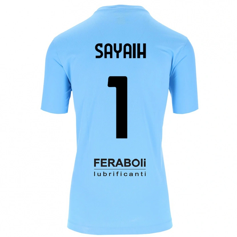 Danxen Damen Ilyas Sayaih #1 Trikot Himmelblau Schwarz Torwarttrikot 2025/26 Österreich
