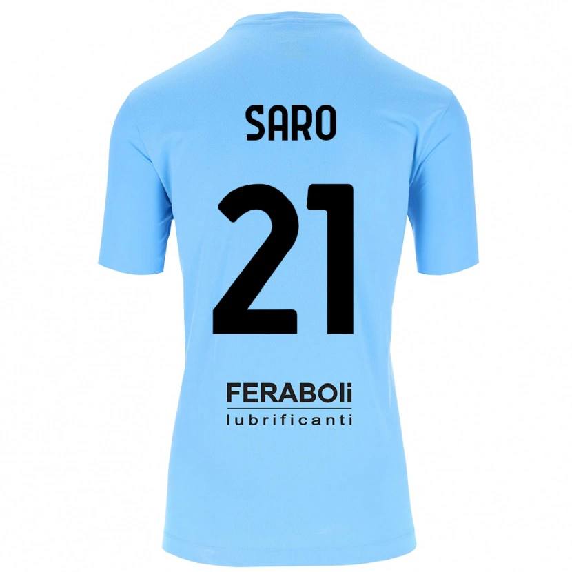 Danxen Damen Gianluca Saro #21 Trikot Himmelblau Schwarz Torwarttrikot 2025/26 Österreich