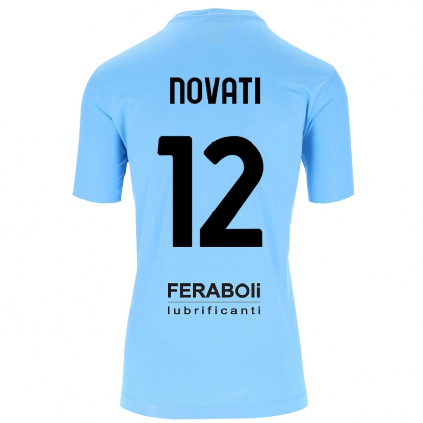 Danxen Damen Lorenzo Novati #12 Trikot Himmelblau Schwarz Torwarttrikot 2025/26 Österreich
