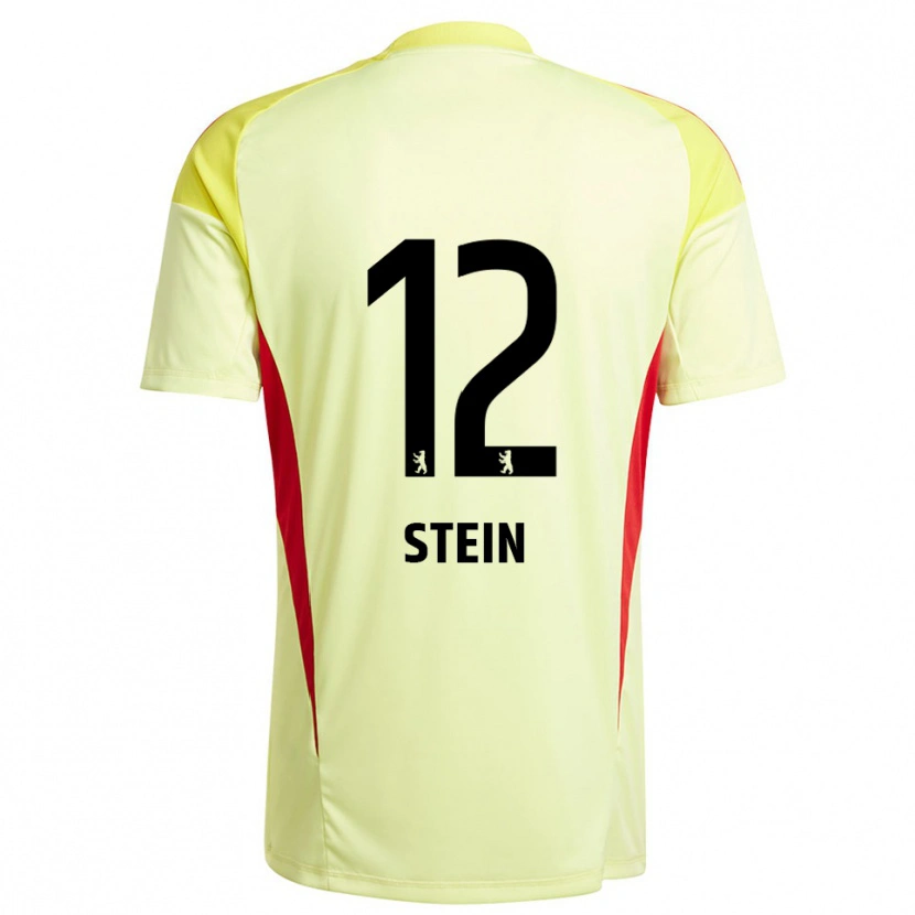 Danxen Damen Yannic Stein #12 Trikot Hellgelb Schwarz Torwarttrikot 2025/26 Österreich