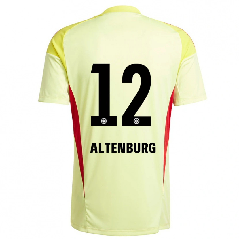 Danxen Damen Lina Altenburg #12 Trikot Hellgelb Schwarz Torwarttrikot 2025/26 Österreich