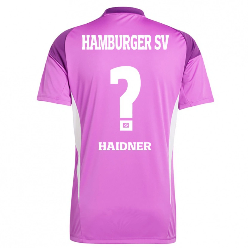 Danxen Damen Larissa Haidner #0 Trikot Flieder Weiß Lila Torwarttrikot 2025/26 Österreich