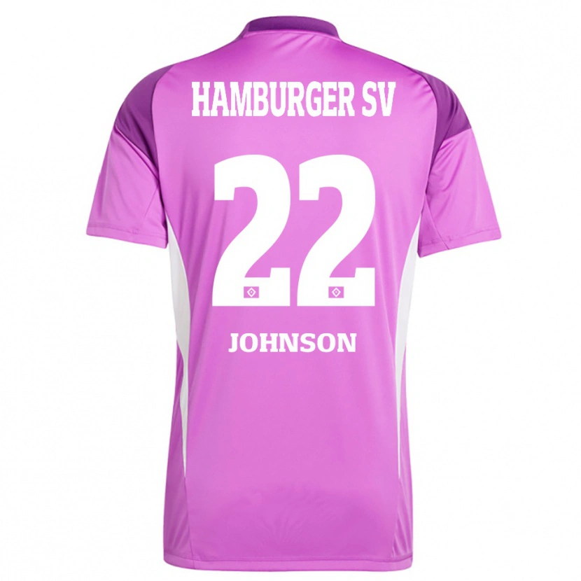 Danxen Damen Emmanuel Johnson #22 Trikot Flieder Weiß Lila Torwarttrikot 2025/26 Österreich