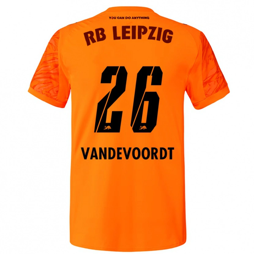Danxen Damen Maarten Vandevoordt #26 Trikot Orange Rot Torwarttrikot 2025/26 Österreich