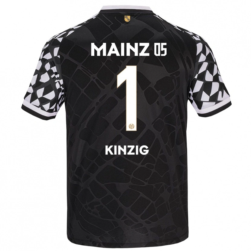 Danxen Damen Maximilian Kinzig #1 Trikot Schwarz Weiß Torwarttrikot 2025/26 Österreich