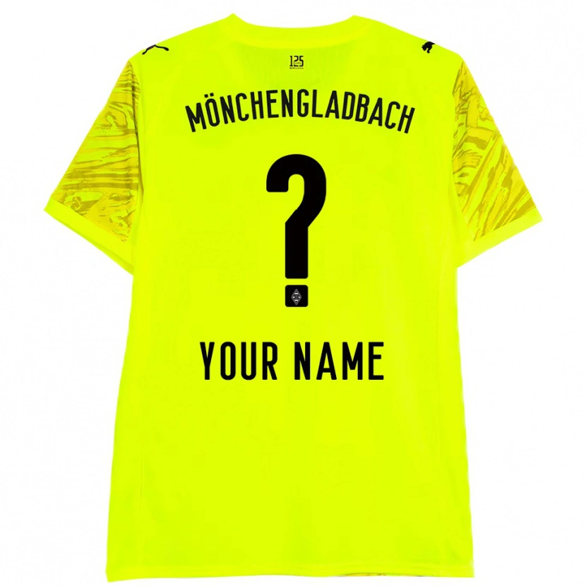 Danxen Damen Borussia Monchengladbach Trikot Gelb Schwarz Torwarttrikot 2025/26 Österreich