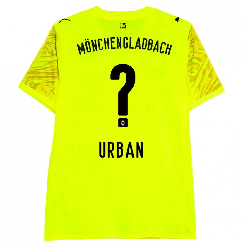 Danxen Damen Simon Urban #0 Trikot Gelb Schwarz Torwarttrikot 2025/26 Österreich