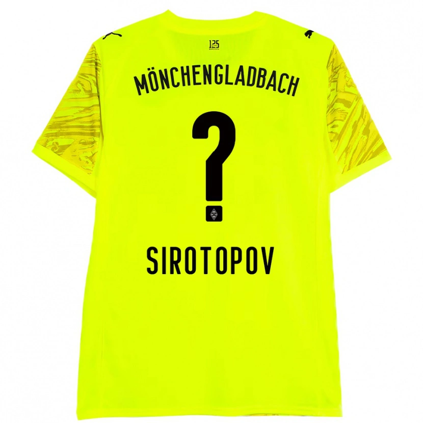Danxen Damen Artem Sirotopov #0 Trikot Gelb Schwarz Torwarttrikot 2025/26 Österreich