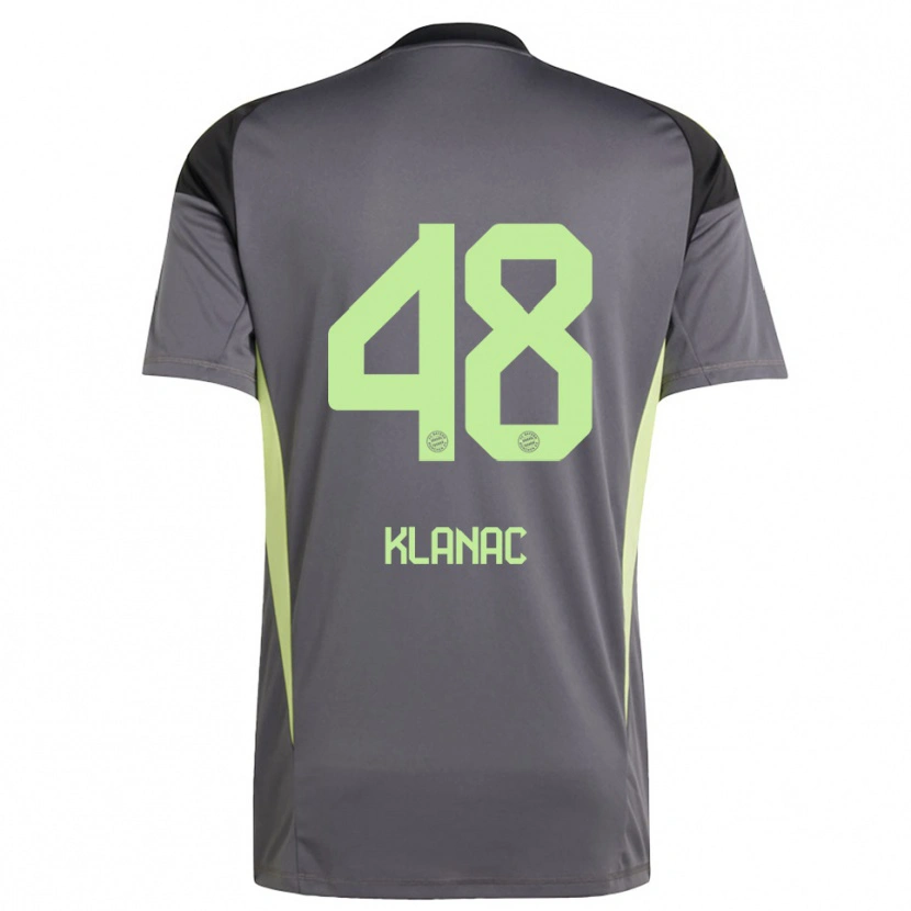 Danxen Damen Leon Klanac #48 Trikot Schwarz Grün Gelb Torwarttrikot 2025/26 Österreich