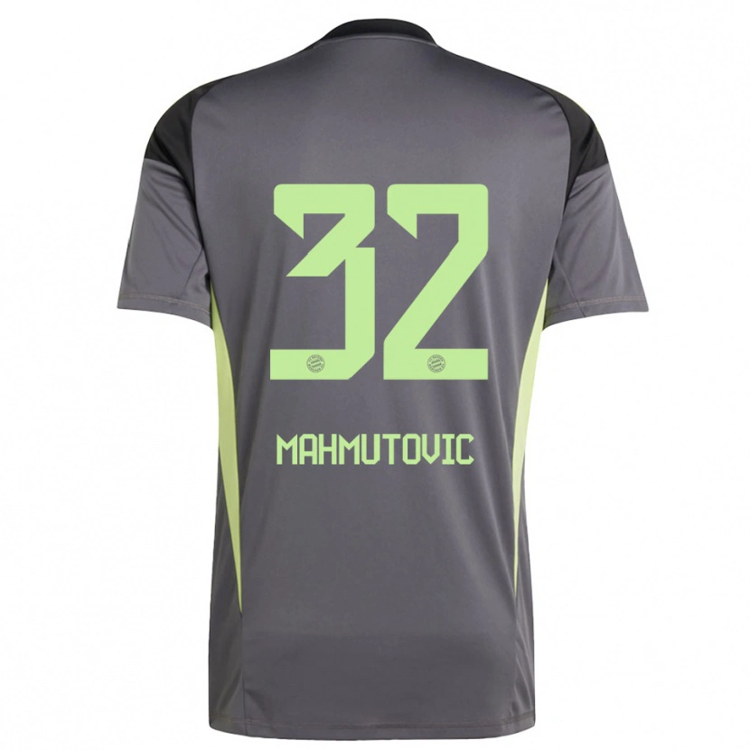 Danxen Damen Ena Mahmutovic #32 Trikot Schwarz Grün Gelb Torwarttrikot 2025/26 Österreich