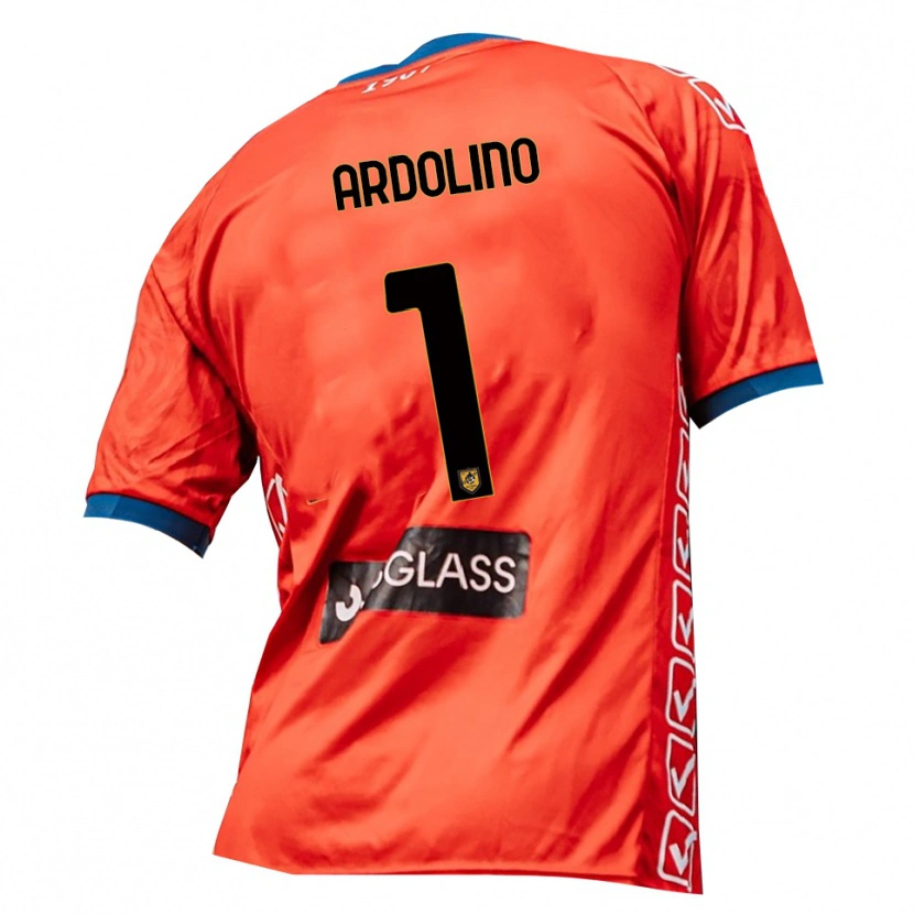 Danxen Damen Antonio Ardolino #1 Trikot Rot Orange Torwarttrikot 2025/26 Österreich