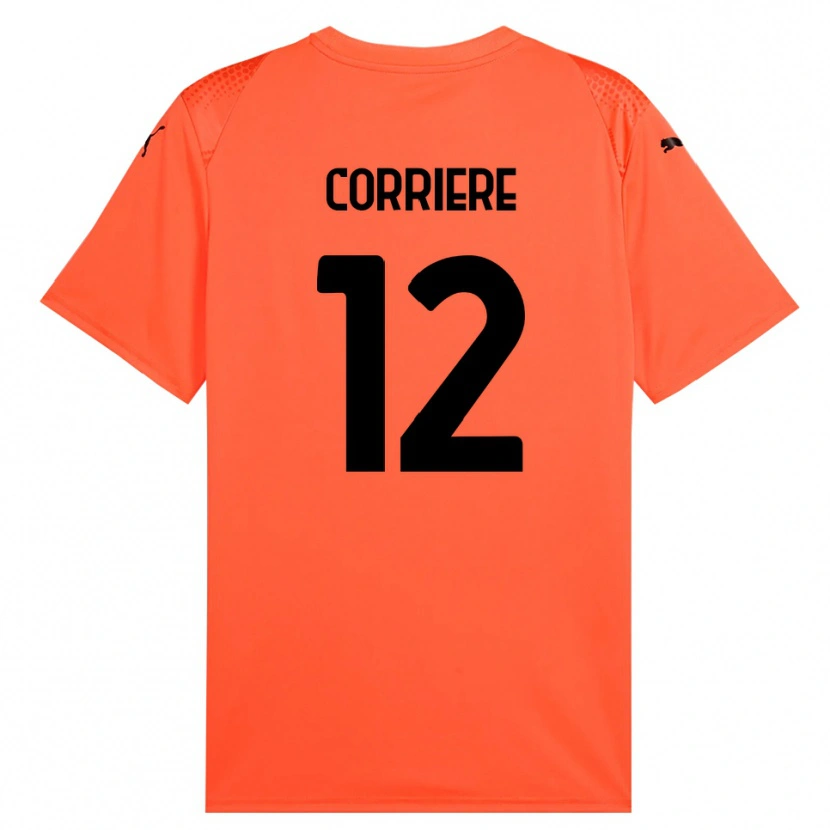 Danxen Damen Francesco Corriere #12 Trikot Orange Schwarz Torwarttrikot 2025/26 Österreich