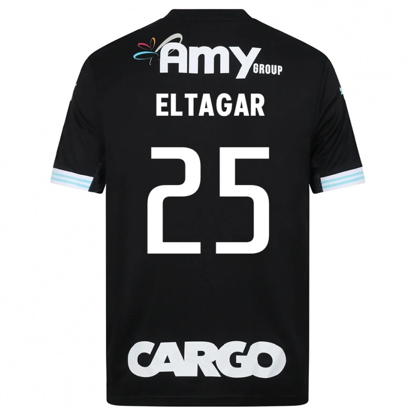 Danxen Damen Barak Eltagar #25 Trikot Schwarz Weiß Torwarttrikot 2025/26 Österreich
