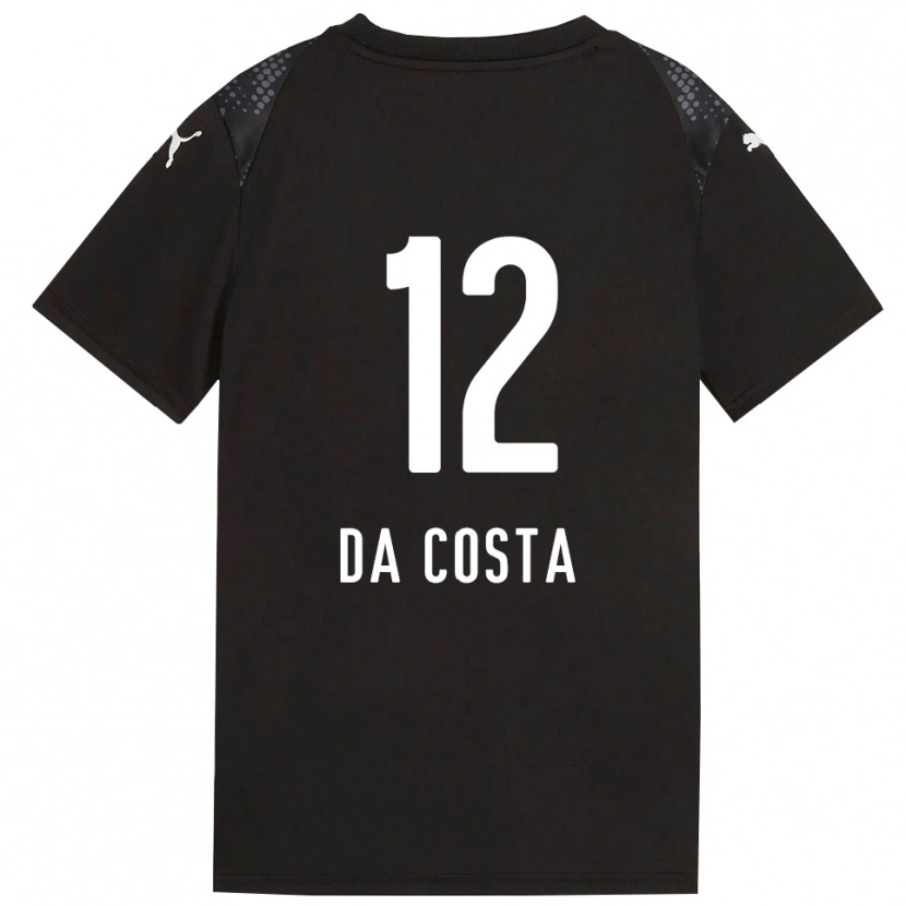 Danxen Damen Paulo da Costa #12 Trikot Schwarz Goldenrod Torwarttrikot 2025/26 Österreich