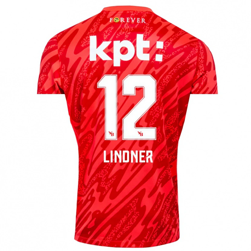 Danxen Damen Heinz Lindner #12 Trikot Rot Weiß Torwarttrikot 2025/26 Österreich