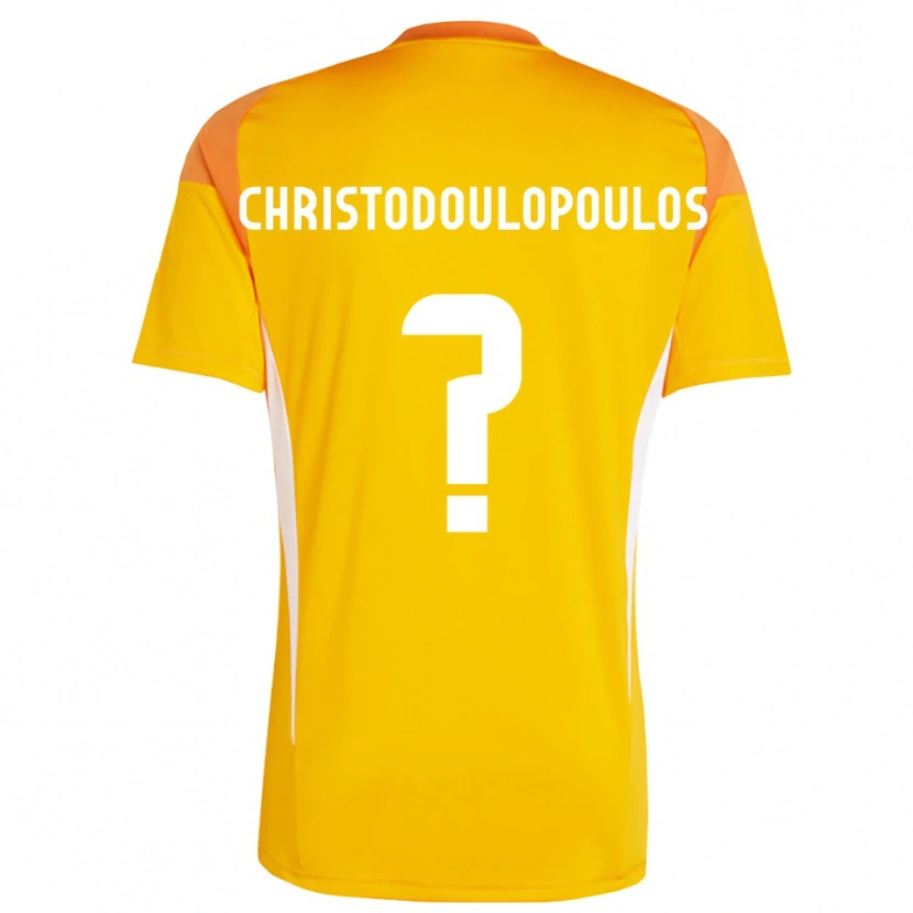 Danxen Damen Giannis Christodoulopoulos #0 Trikot Orange Weiß Torwarttrikot 2025/26 Österreich